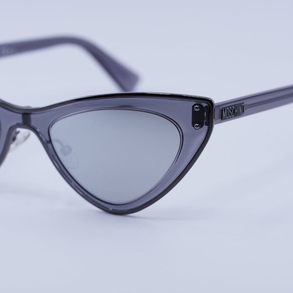 Moschino MOS051/S 0V81 T4 Sunglasses - Ruthenium Frame, Silver Lenses main image 8